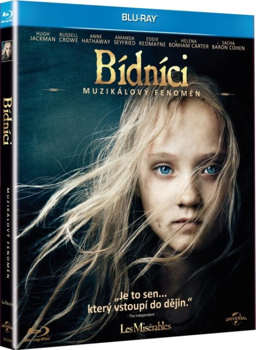 Blu-Ray / FILM /  B�dn�ci / Les Mis�rables / 2013 / Blu-Ray+CD / Digibook
