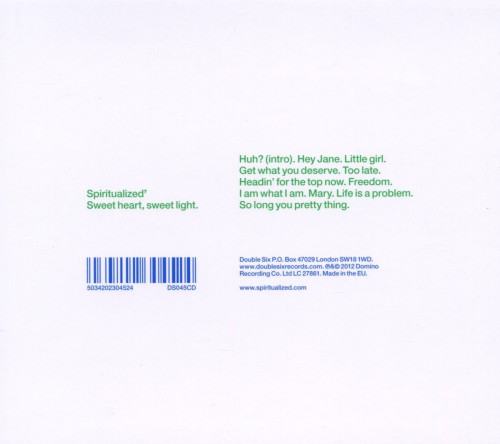CD / Spiritualized / Sweet Heart,Sweet Light