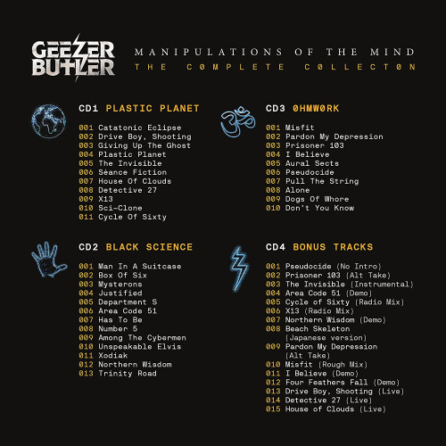 4CD / Geezer Butler / Manipulations Of The Mind / 4CD