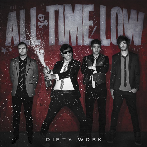 LP / All Time Low / Dirty Work / Blue With Splatter / Vinyl