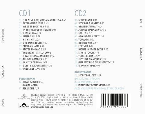 2CD / Sandra / Very Best of Sandra / 2CD