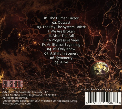CD / Heaven's Cry / Outcast / Digipack