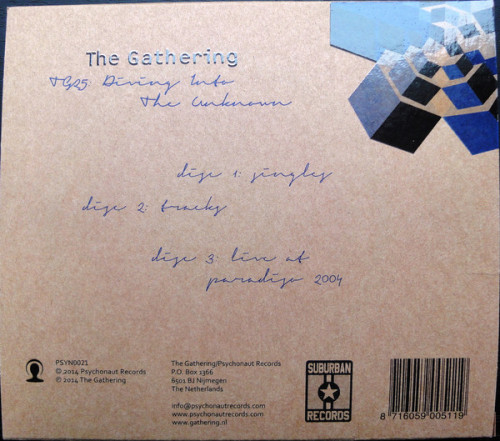 2CD / Gathering / TG25:Diving Into The Unknown / 3CD / Digipack