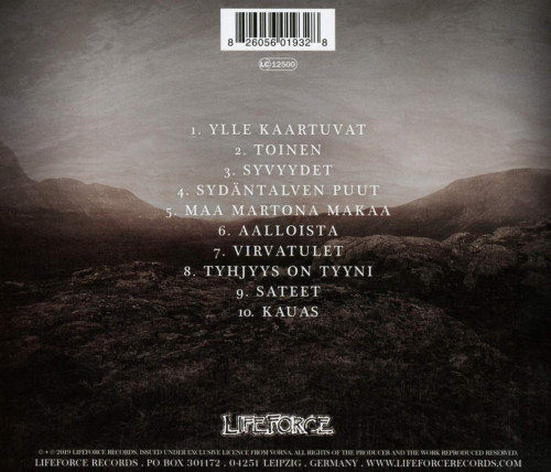 CD / Vorna / Sateet Palata Saavat