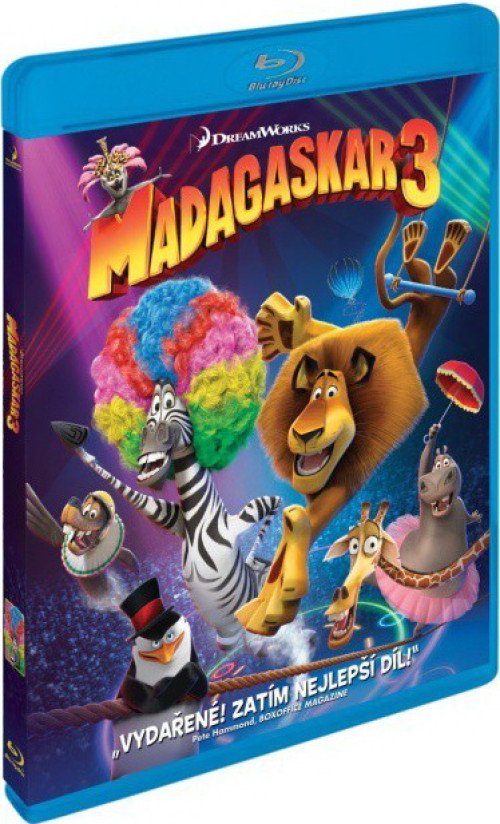 Blu-Ray / FILM /  Madagaskar 3 / Blu-Ray