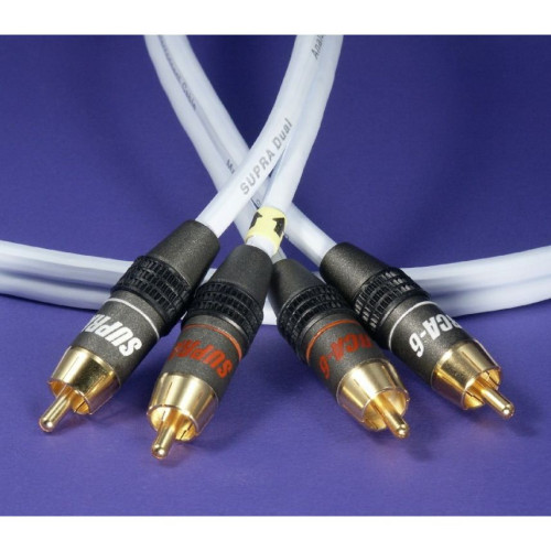 HIFI / HIFI / Sign�lov� kabel:Supra Dual / RCA / 2x2m