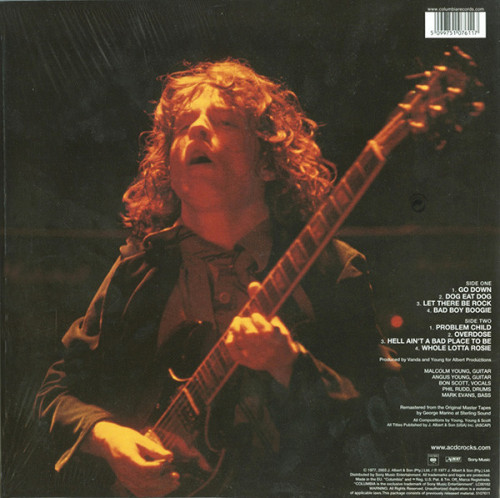LP / AC/DC / Let There Be Rock / Vinyl
