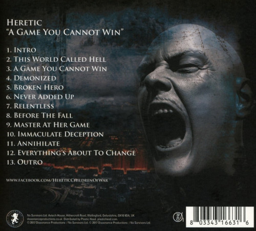CD / Heretic / Game You Cannot Win / Digipack