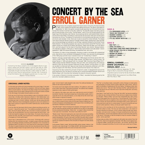 LP / Garner Erroll / Concert By The Sea / Vinyl