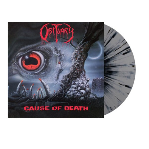 LP / Obituary / Cause Of Death / Grey Splatter / Vinyl