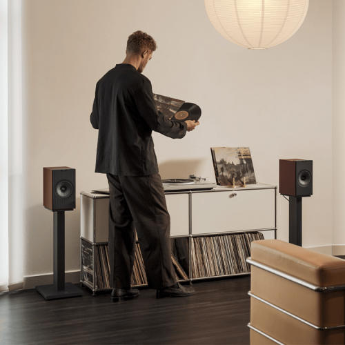 HIFI / HIFI / Repro All In One Kef Coda W / Vintage Burgundy / 2ks