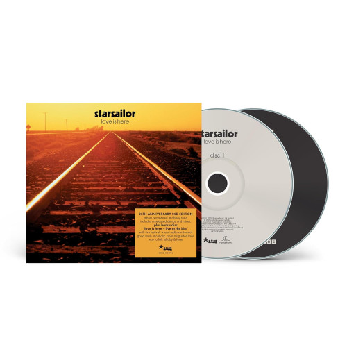 2CD / Starsailor / Love Is Here / 25th Anniversary / 2CD