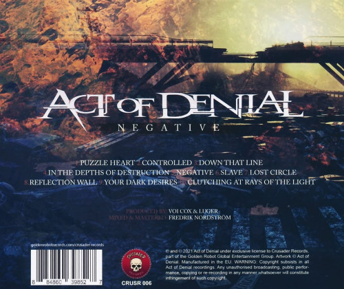 CD / Act Of Denial / Negative