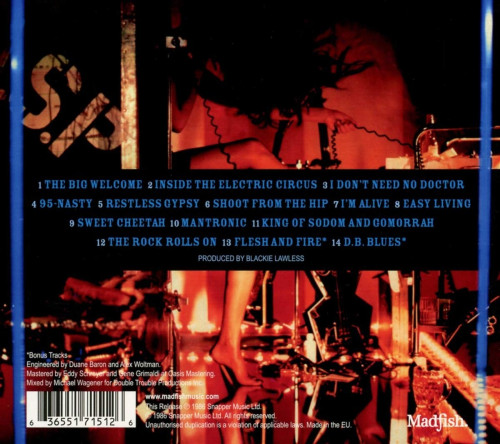 CD / W.A.S.P. / Inside The Electric Circus / Digipack