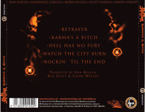 CD / Hellion / Karma's a Bitch / MCD