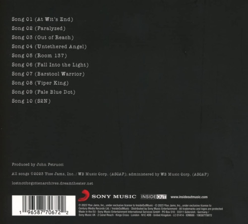 CD / Dream Theater / Distance Over Time Demos 2018 / L.N.F. / Digipack