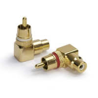 HIFIHIFI / Konektor Dynavox Angled RCA / 2ks
