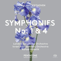 CD/SACDBeethoven / Symphonies No.1&4 / Kubel�k / SACD