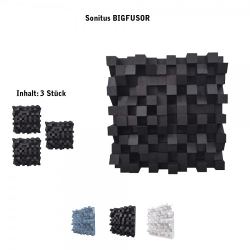 HIFI / HIFI / Bigfusor I Sonitus / Black / 3ks