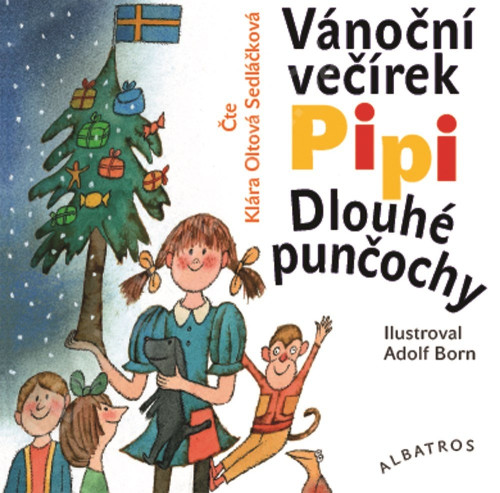 CD / Lindgrenov� Astrid / V�no�n� ve��rek Pipi Dlouh� pun�ochy / MP3