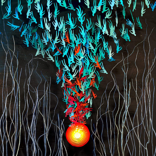 LP / Bright Eyes / Down In the Weeds, Where... / Vinyl / Coloured