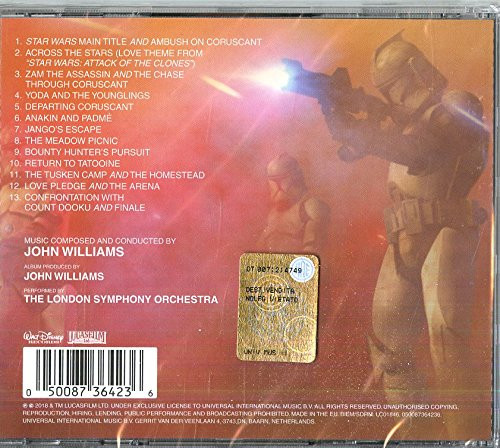 CD / OST / Star Wars:Attack Of The Clones / John Williams