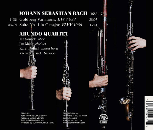CD / Arundo Quartet / Bach: Goldbergoovsk� variace