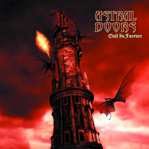 LP / Astral Doors / Evil is Forever / Vinyl / Coloured / Red