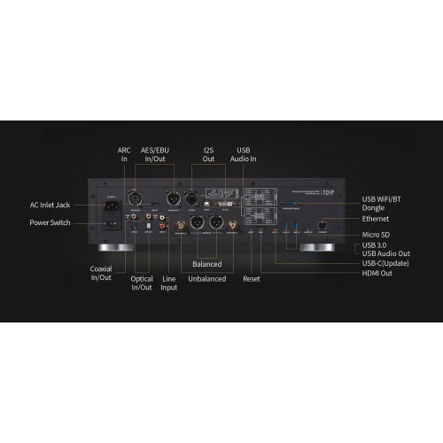 HIFI / HIFI / Streamer Rose RS-150 B / Silver
