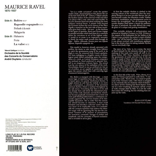 LP / Cluytens Andre / Ravel:Bol�ro-Rapsodie Espagnole-La Valse / Viny