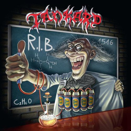 LP / Tankard / R.I.B. / Red,White,Black Splatte / Vinyl