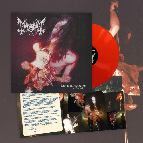 LP / Mayhem / Live In Bischofswerda / Red / Vinyl
