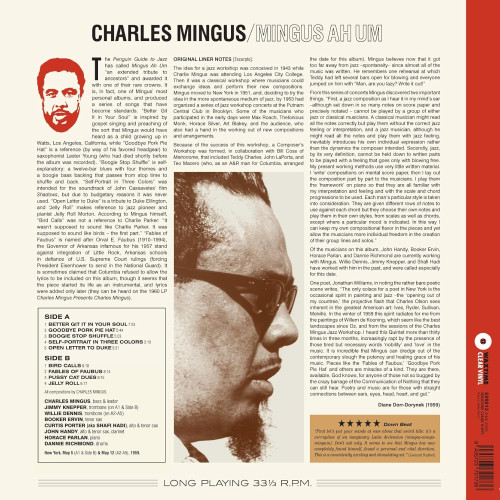 LP / Mingus Charles / Mingus Ah Um / Clear / Vinyl