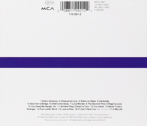 CD / Wilde Kim / Singles Collection