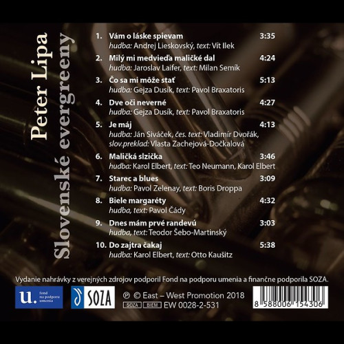 CD / Lipa Peter / Slovensk� evergreeny