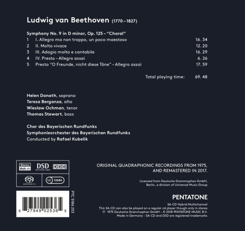 CD/SACD / Beethoven / Symphony No.9 / Kubel�k / SACD