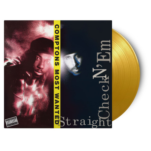 LP / Compton's Most Wanted / Straight Checkn'Em / Yellow / Vinyl