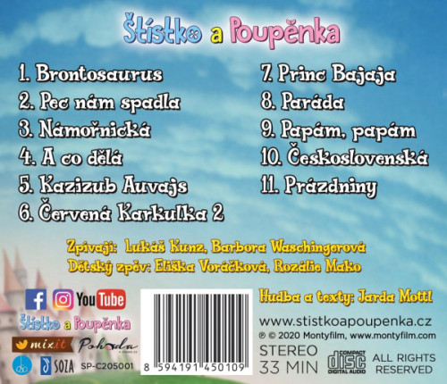 CD / �t�stko a Poup�nka / Bylo,nebylo...