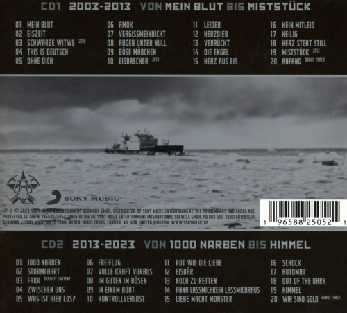 2CD / Eisbrecher / Es Bleibt Kalt!(2003-2023) / 2CD