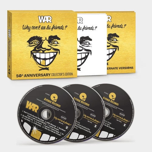 3CD / War / Why Can't We Be Friends? / 3CD