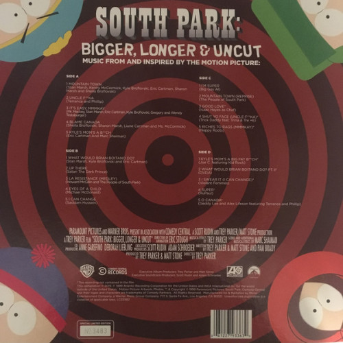 2LP / OST / South Park:Bigger,Longer & Uncut / Vinyl / 2LP / Box