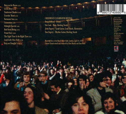 CD / Creedence Cl.Revival / At The Royal Albert Hall 1970