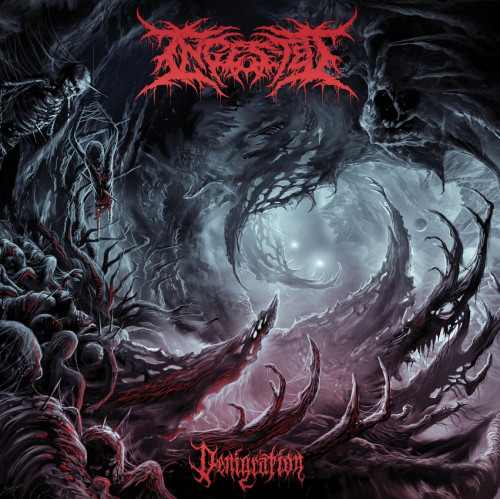 LP / Ingested / Denigration / Red Marbled / Vinyl