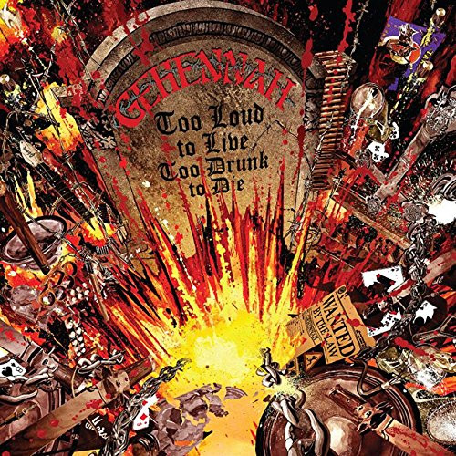 LP / Gehennah / Too Loud To Live,Too Drunk To Die / Vinyl