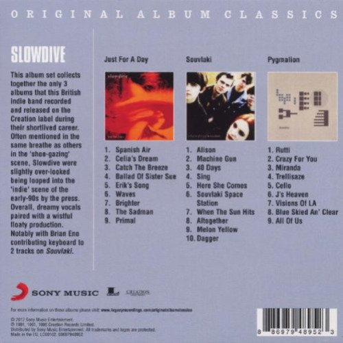 3CD / Slowdive / Original Album Classics / 3CD