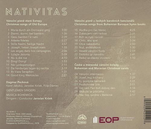 CD / Peckov� Dagmar/Musica Bohemica / Nativitas / Christmas Carols