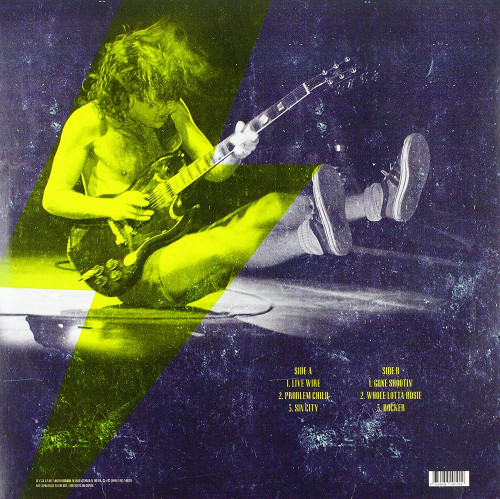 LP / AC/DC / Gone Shootin'Live Nashville 1978 / FM Broadcast / Vinyl