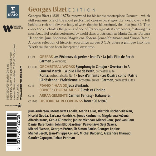 16CD / Various / George Bizet Edition / 16 CD / Box