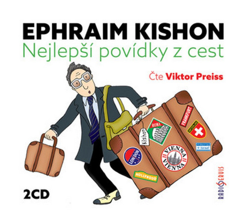 2CD / Kishon Ephraim / Nejlep�� pov�dky z cest / Viktor Preiss / 2CD