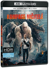 UHD4kBDBlu-ray film /  Rampage:Ni�itel� / UHD+Blu-Ray